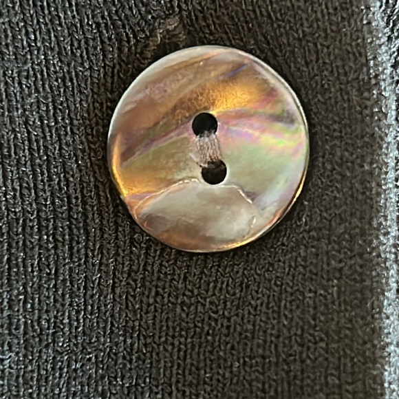 Jones New York Collection Houndstooth Button-Up Women's Caplet Sweater Size 3X - Picture 6 of 10